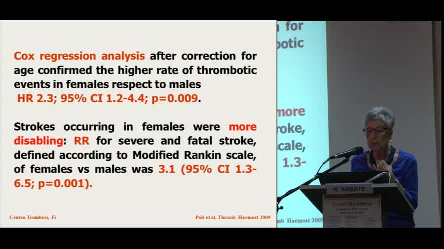 Diversa risposta di genere alla terapia anticoagulante