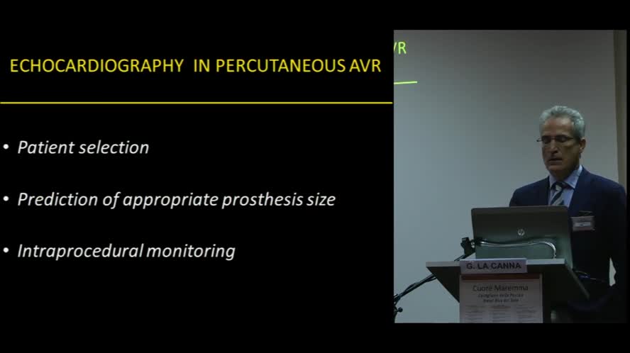 Il paziente è ad alto rischio cardiochirurgico: quali informazioni il cardiologo ecografista deve dare al cardiologo interventista per decidere su possibile TAVI