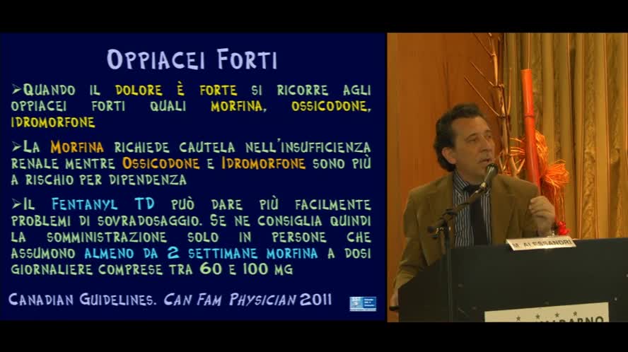 Terapia del dolore nel paziente con malattia ischemica degli arti inferiori