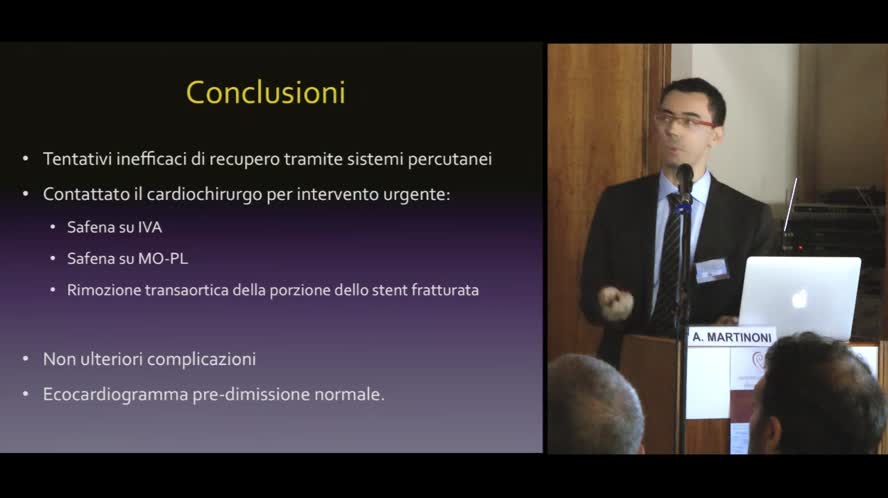 Frattura inconsueta di uno stent i devices non sono infallibili