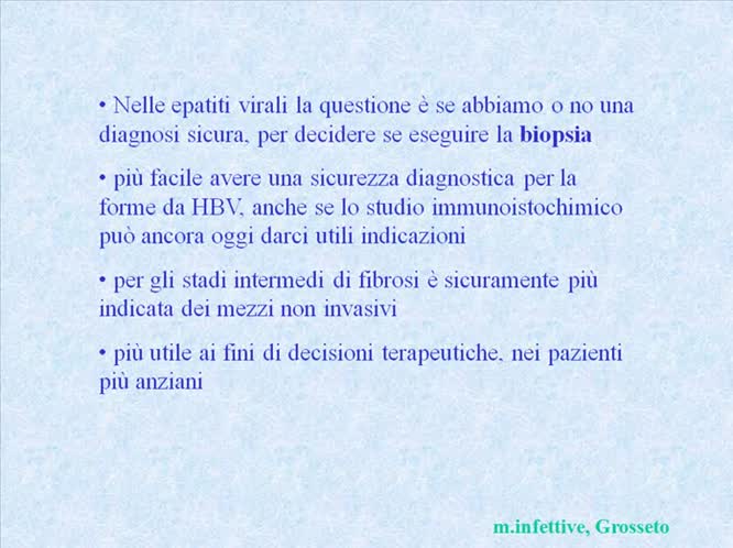 Biopsia vs test non invasivi: il parere dell'Epatologo