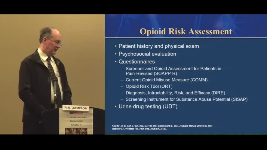 Opioid Compliance Maximizing Benefit and Minimizing Risk