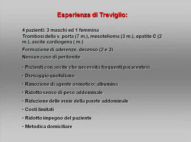 La dialisi peritoneale come prima scelta a cardiopatici e cirrotici