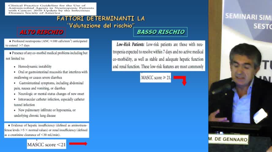 La Febbre nel paziente neutropenico