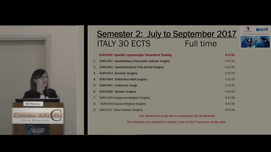 How to build-up an international Master in Minimally Invasive surgery