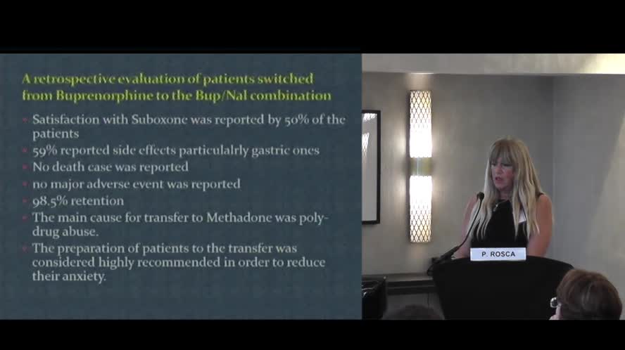Switch from Buprenorphine to Buprenorphine Naloxone in Medical Assisted Maintenance Treatment Centers for Opioid Addicts in Israel A Successful Experience