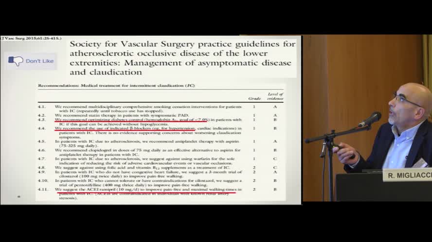 Pillole di letteratura scientifica recente in Medicina Vascolare: Analisi critica di studi clinici pubblicati nell'ultimo anno che possono cambiare la nostra pratica