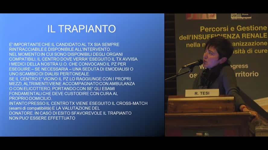 La gestione del percorso trapianto renale ruolo dell' infermiere