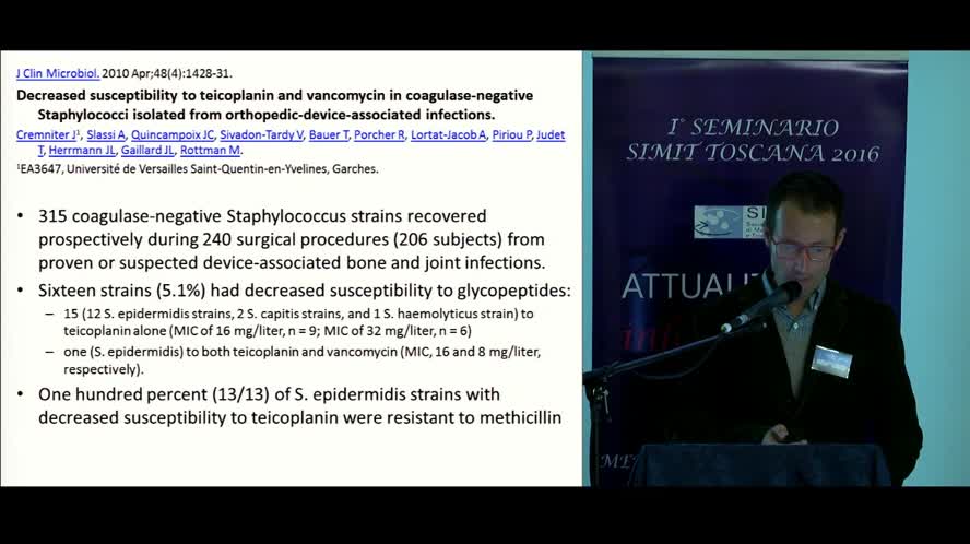 La terapia antibiotica nelle infezioni osteoarticolari