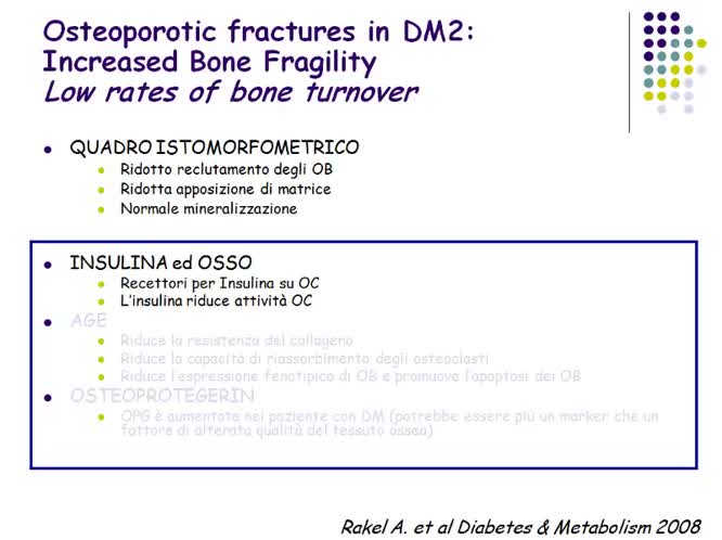 Osteoporosi nel paziente diabetico