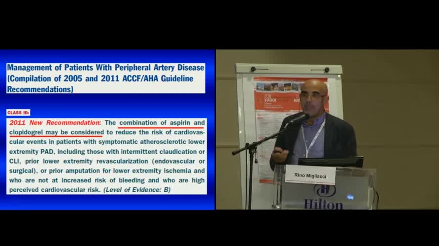 Doppia antiaggregazione in prevenzione secondaria nelle vasculopatie non coronariche: quali evidenze e raccomandazioni?