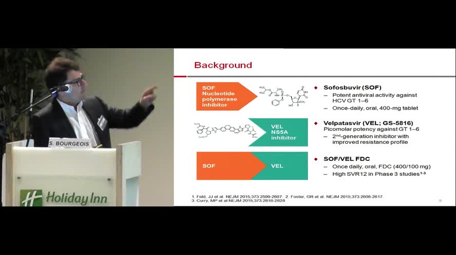 Sof/vel for 12 weeks is well tolerated and results in high svr12 rates in people receiving opioid substitution therapy