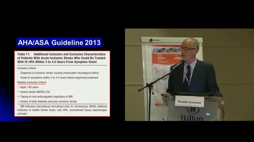 Update sulle indicazioni e controindicazioni alla trombolisi sistemica