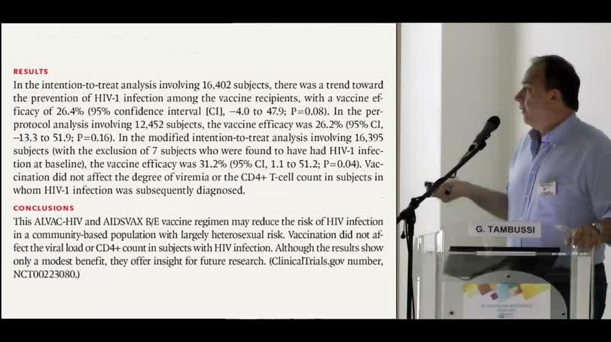 Update sul Vaccino per HIV