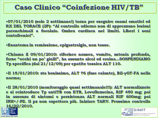 Presentazione III° Caso clinico