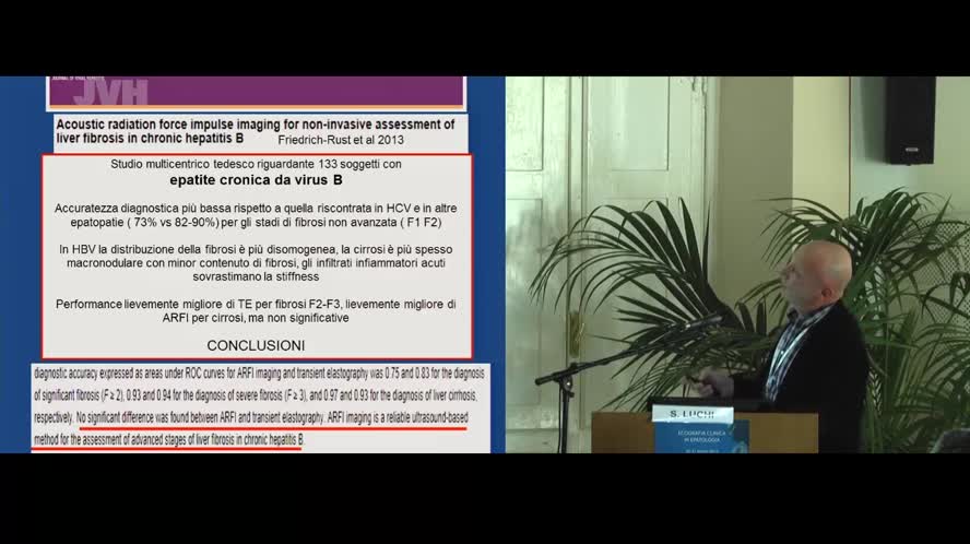 Valutazione non invasiva della fibrosi epatica - ARFI