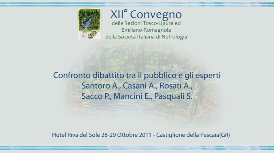 Confronto Dibattito tra il pubblico e gli esperti