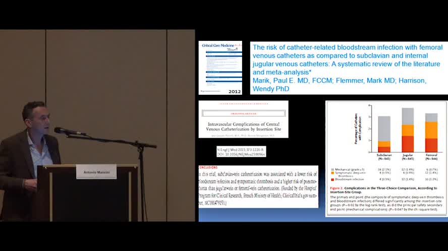 L'accesso vascolare ideale nel paziente ospedalizzato