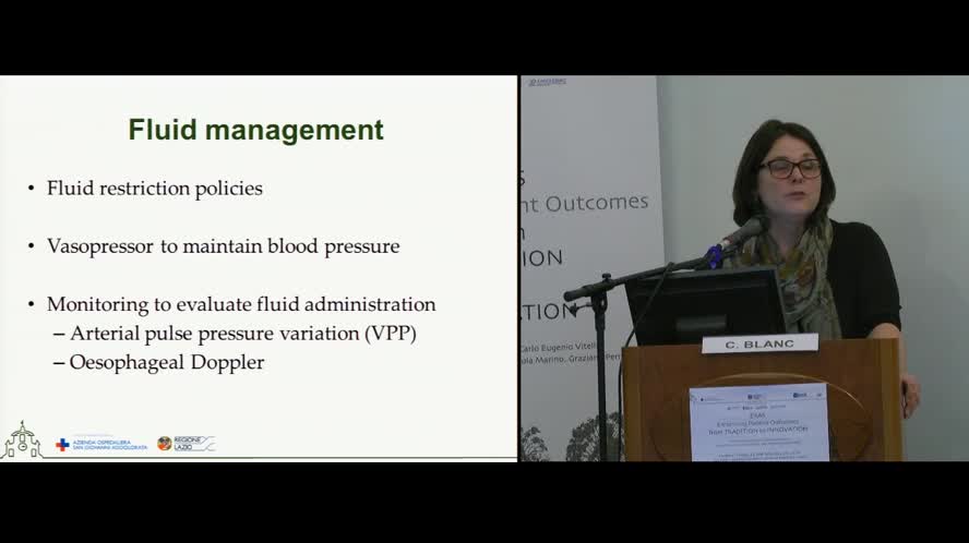 ERAS issues for the Anesthesiologist in Urology