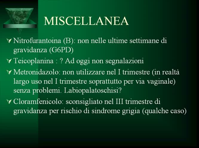 L'antibiosi durante la gravidanza e l'allattamento
