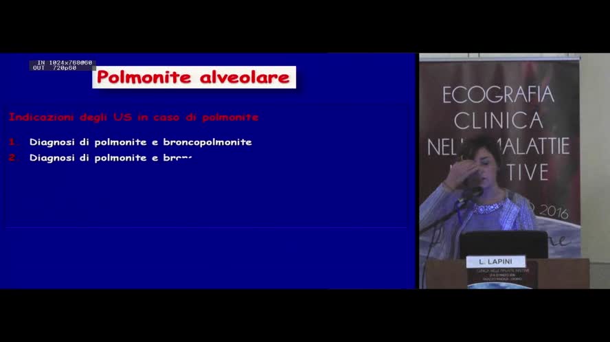 Ecografia nelle polmonitie nelle pneumopatie infettive