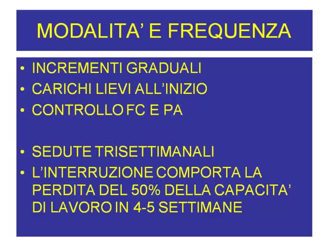 Attivita sportiva nel cardiopatico ischemico