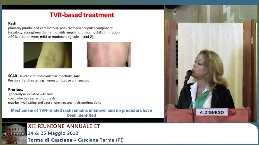Nuovi farmaci per il trattamento dell'epatite C: Tollerabilità e gestione eventi avversi