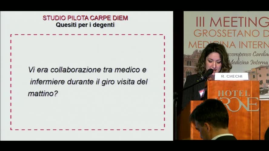 L'infermiere nel giro visita: CARPE DIEM