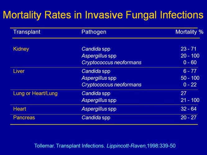 Le infezioni micotiche