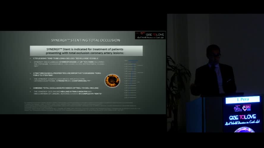 Stent Synergy per una guarigione precoce nelle lesioni complesse