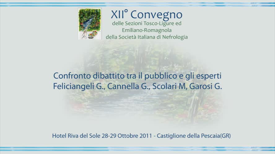 Confronto Dibattito tra il pubblico e gli esperti