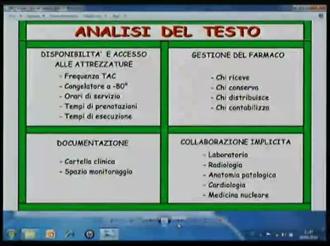 'Un anno di ricerca in campo oncologico', data manager e monitoraggi nell'ambito della ricarca scientifica