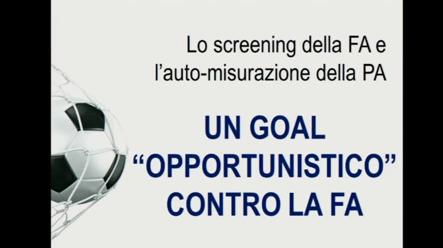 Misurazione della Pressione Arteriosa e screening della Fibrillazione Atriale
