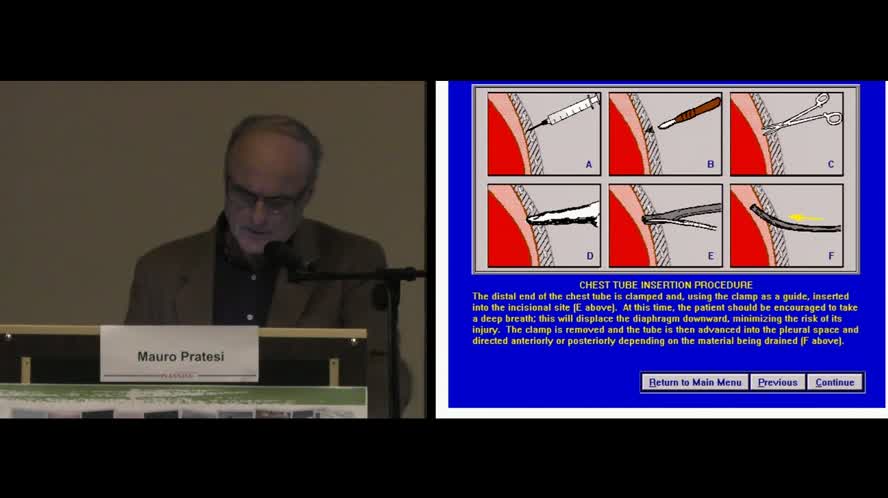 Gestione dei drenaggi toraco-addominali nel paziente con trauma