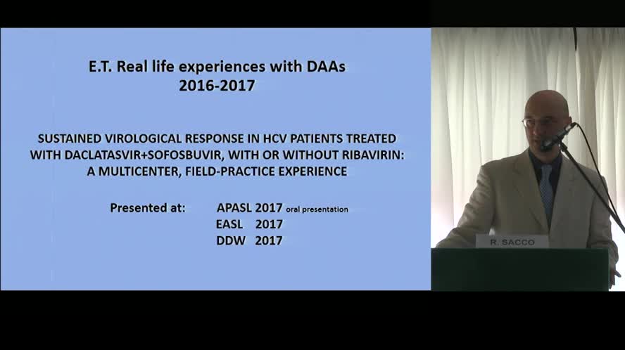 Esperienza gruppo ET con DAAs