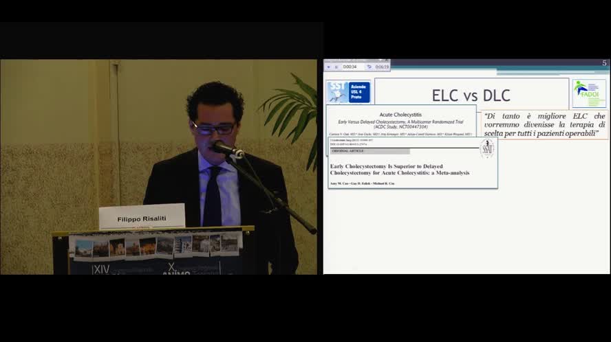 Colecistite acuta: terapia conservativa o chirurgica