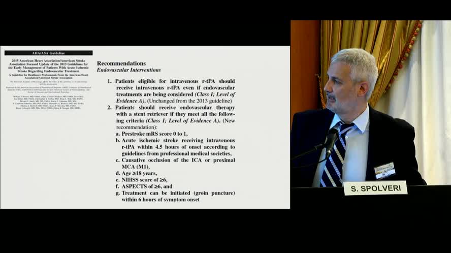 Il punto sull'appropriato trattamento dello Stroke