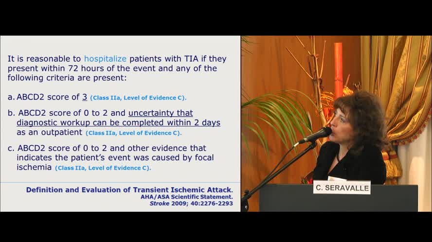 Caso Clinico Percorso TIA
