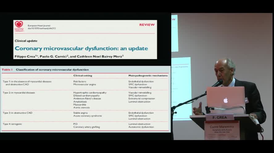 SCA a coronarie sane