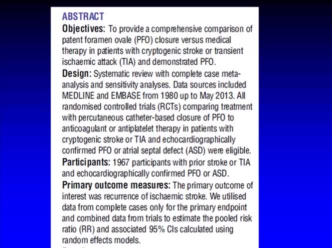 Il FOP: quando esiste l'indicazione alla chiusura?