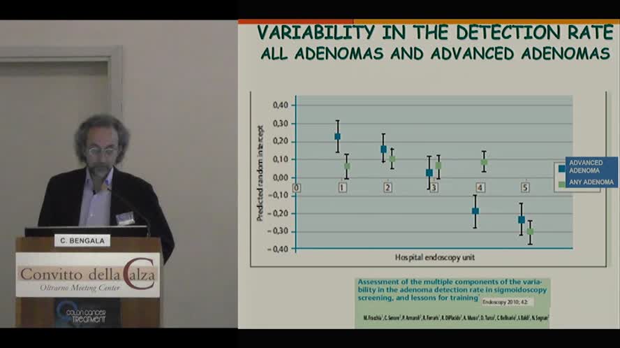 High risks adenomas. The pathway from endoscopy to pathologist
