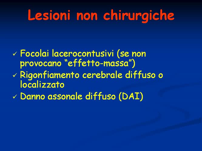 Il paziente con emorragia cerebrale post-traumatica