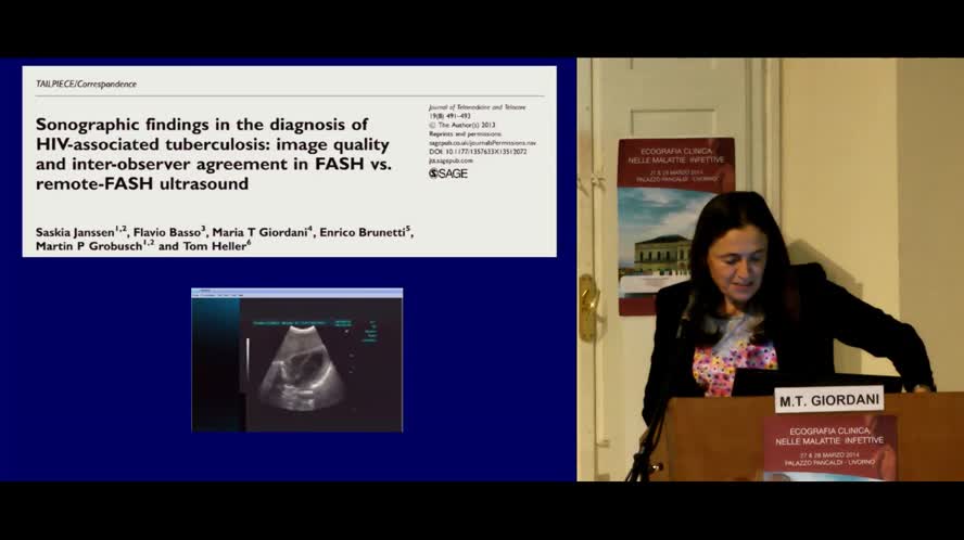 Ecografia nell'infezione da HIV