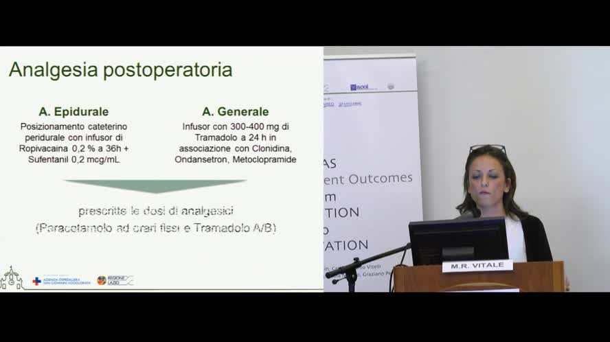 Enhanced recovery after surgery raccolta e analisi dei dati