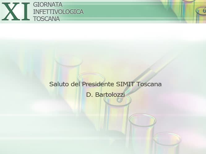Saluto del Presidente SIMIT Toscana