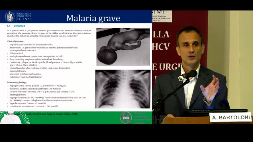 La malaria grave