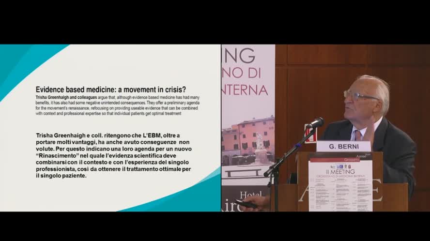 La complessità in Medicina Interna: viaggio ai confini delle linee guida