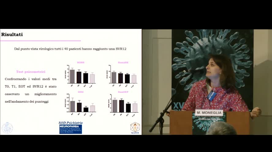 Valutazione dei livelli di Qualità di Vita e dei Sintomi Psichiatrici in una Coorte Prospettica di Pazienti con Infezione  Cronica HCV in Terapia Antivirale Interferon-free