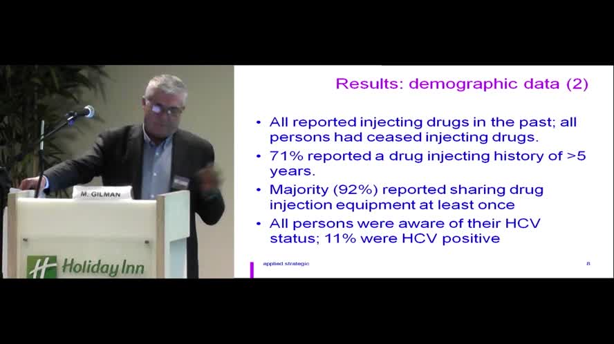 Pilot study of awareness and access to new treatments for hepatitis c in persons with a history of drug injecting