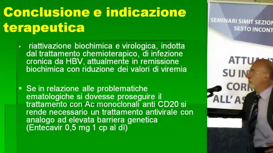 HBV e trattamenti immunosoppressivi caso clinico